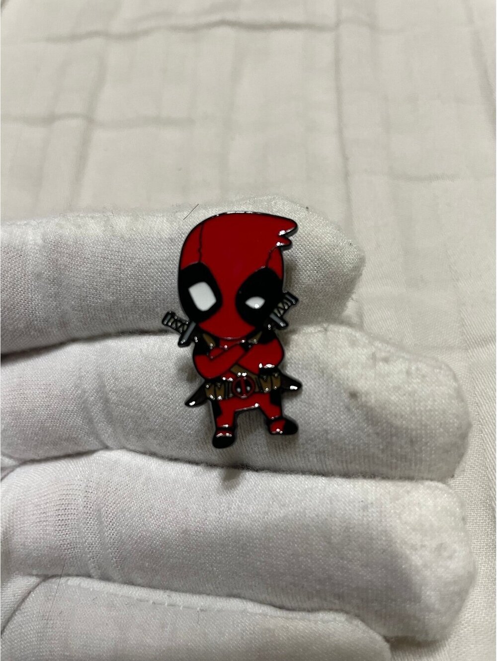Deadpool enamel pin brooch anime cartoon cute
